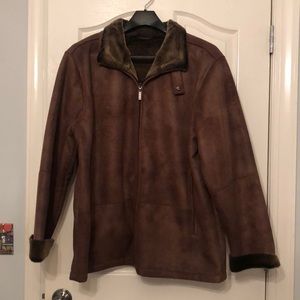 Perry Ellis Fur Coat